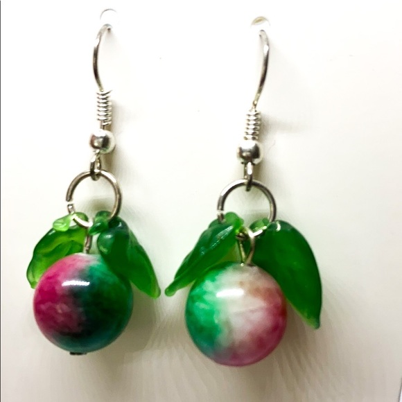 Peach 🍑  Post Earrings - Picture 6 of 7